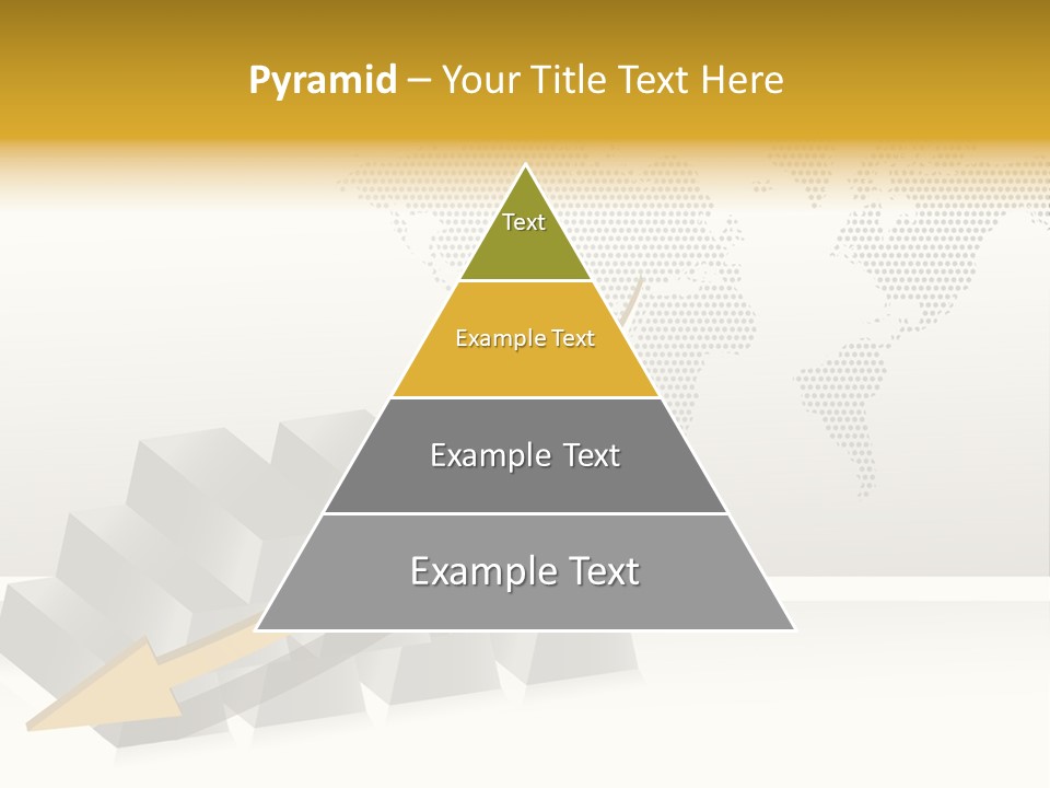 Stock Bar Object PowerPoint Template
