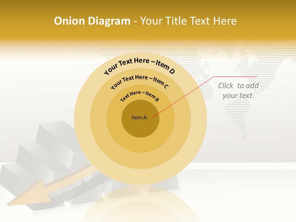 Stock Bar Object PowerPoint Template