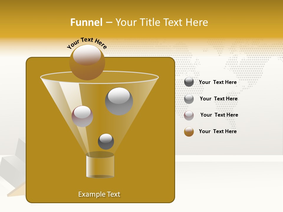 Stock Bar Object PowerPoint Template