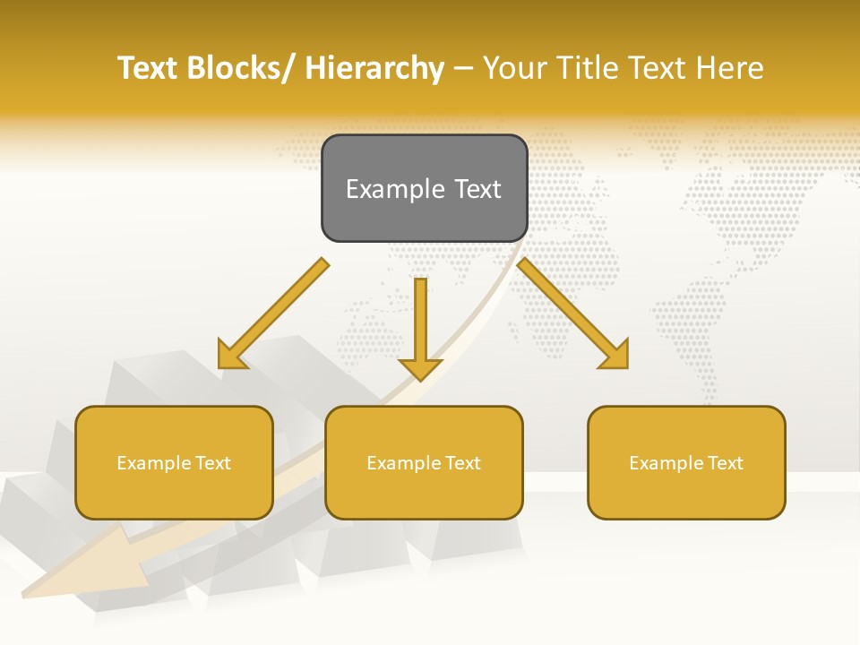 Stock Bar Object PowerPoint Template