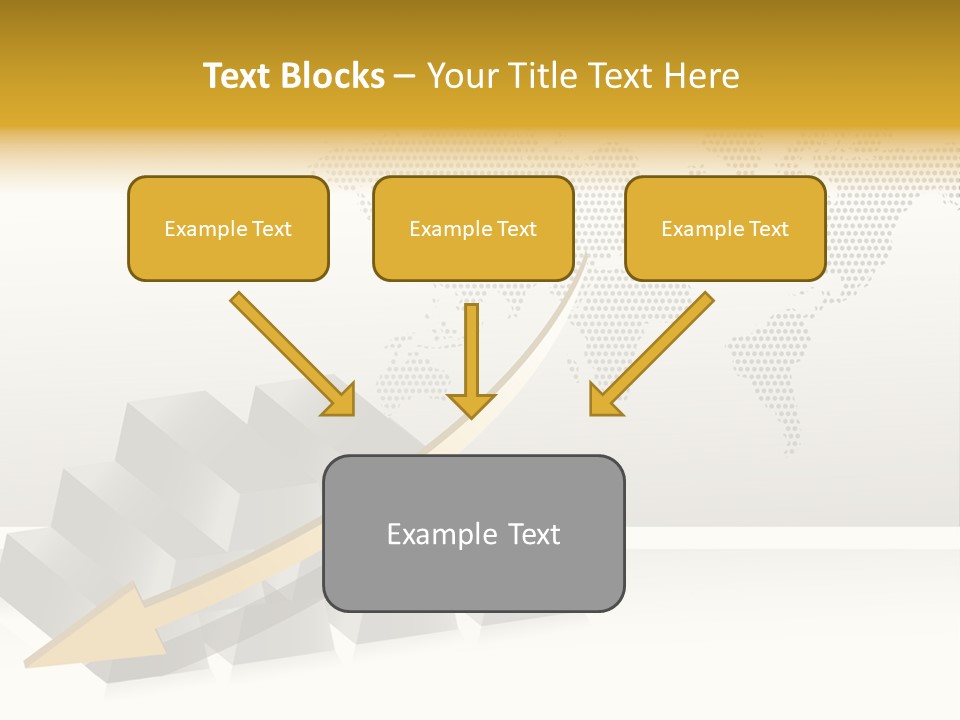 Stock Bar Object PowerPoint Template