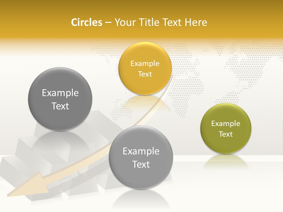 Stock Bar Object PowerPoint Template