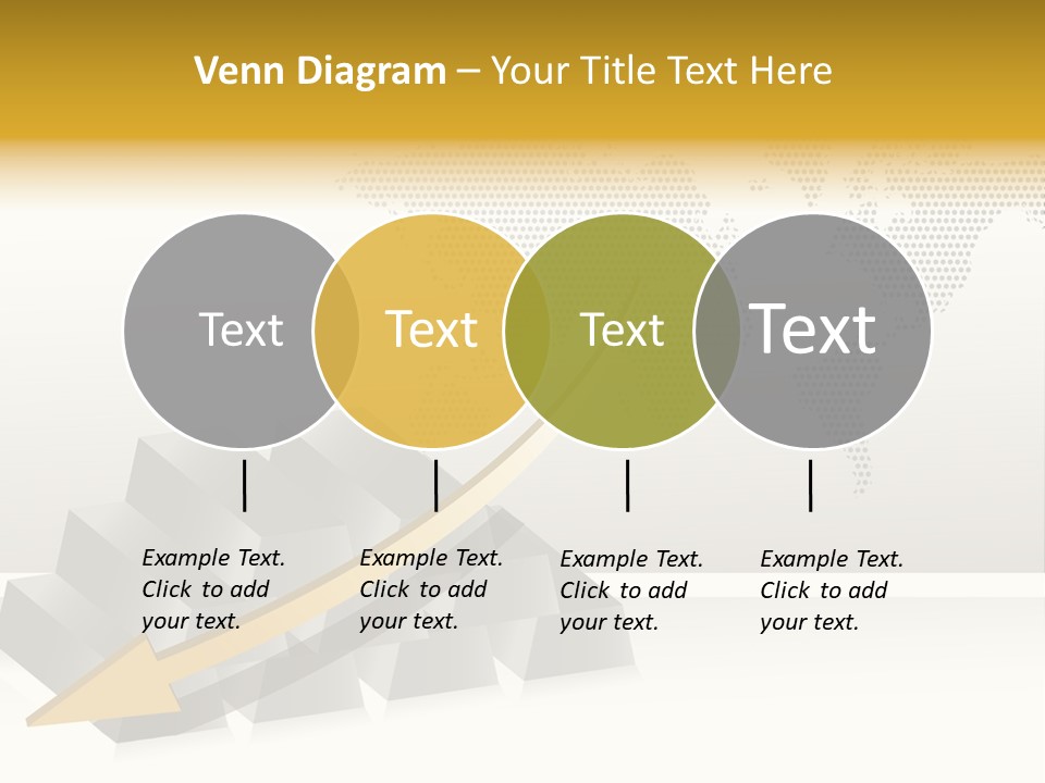 Stock Bar Object PowerPoint Template