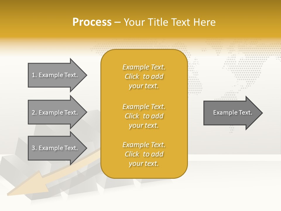 Stock Bar Object PowerPoint Template