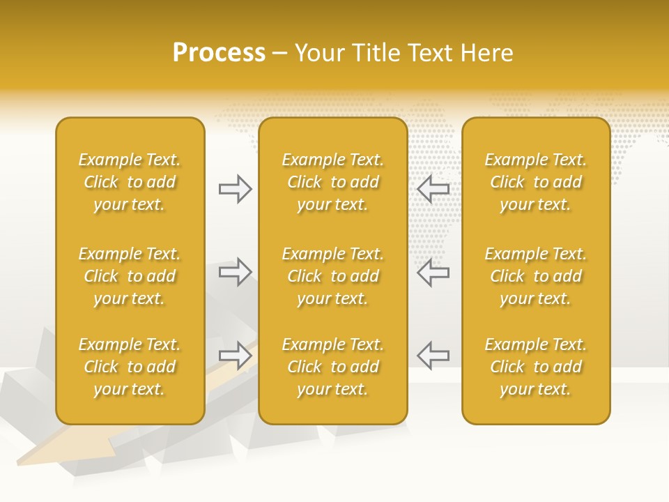 Stock Bar Object PowerPoint Template