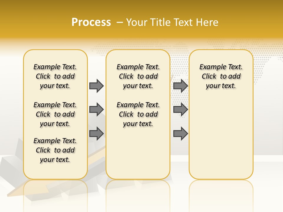 Stock Bar Object PowerPoint Template