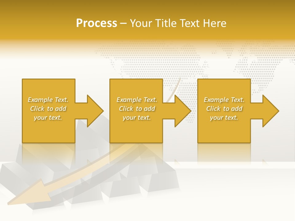 Stock Bar Object PowerPoint Template