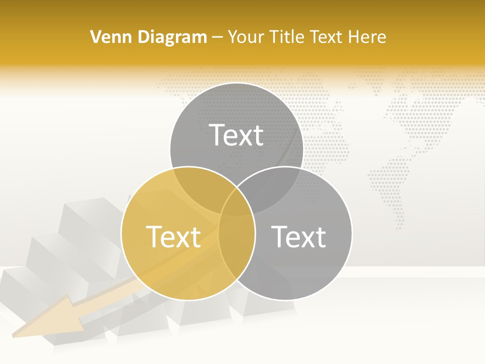 Stock Bar Object PowerPoint Template