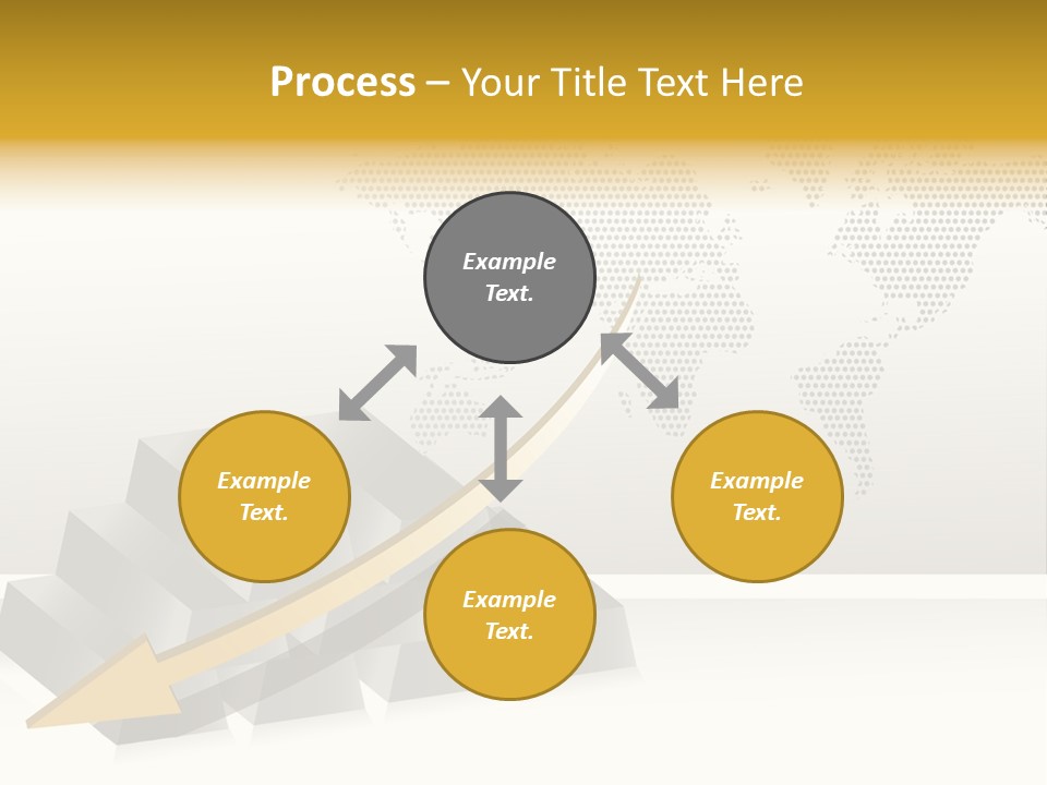 Stock Bar Object PowerPoint Template