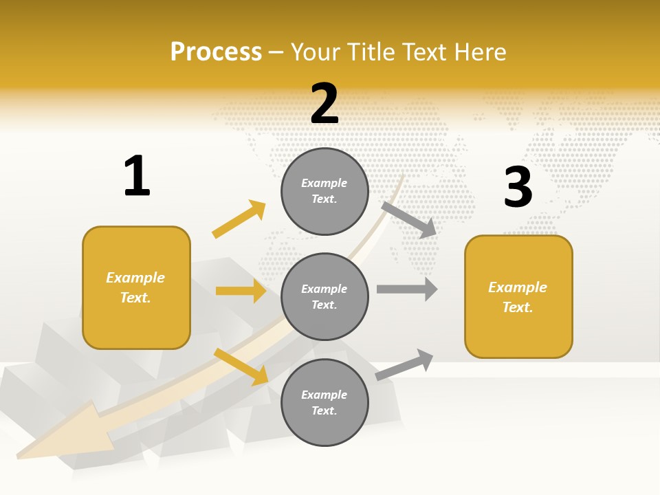 Stock Bar Object PowerPoint Template