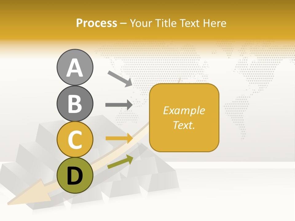 Stock Bar Object PowerPoint Template