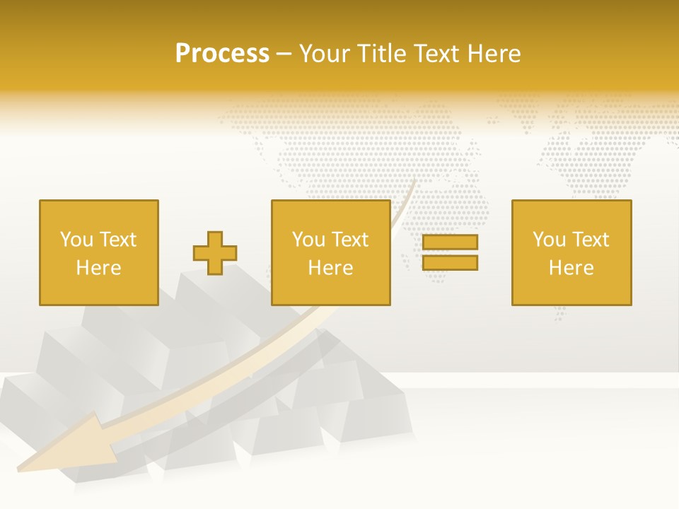 Stock Bar Object PowerPoint Template