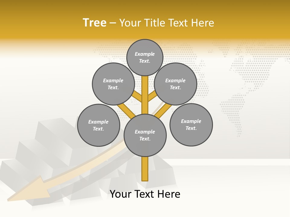 Stock Bar Object PowerPoint Template