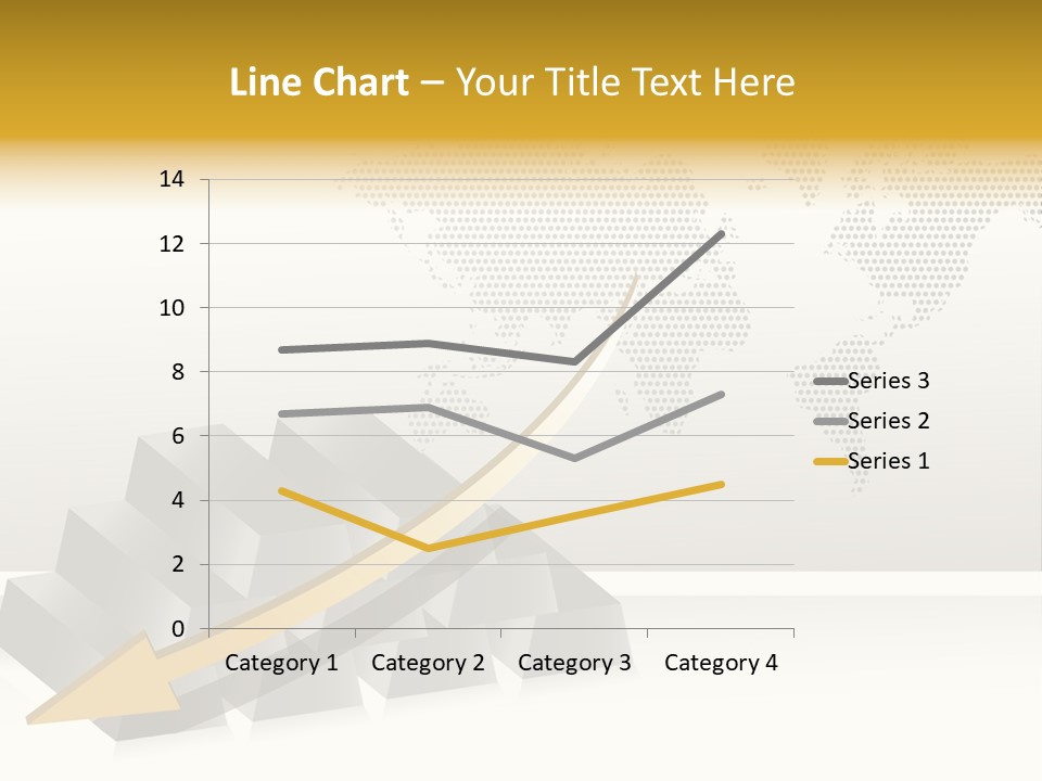 Stock Bar Object PowerPoint Template