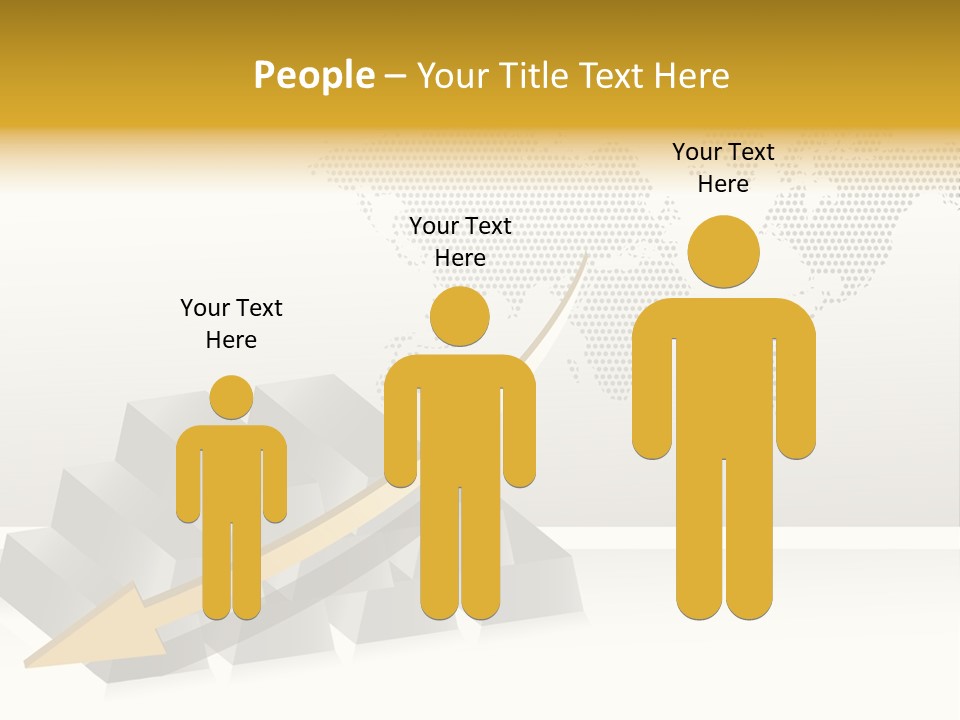 Stock Bar Object PowerPoint Template