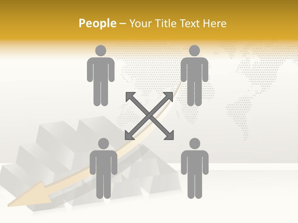 Stock Bar Object PowerPoint Template