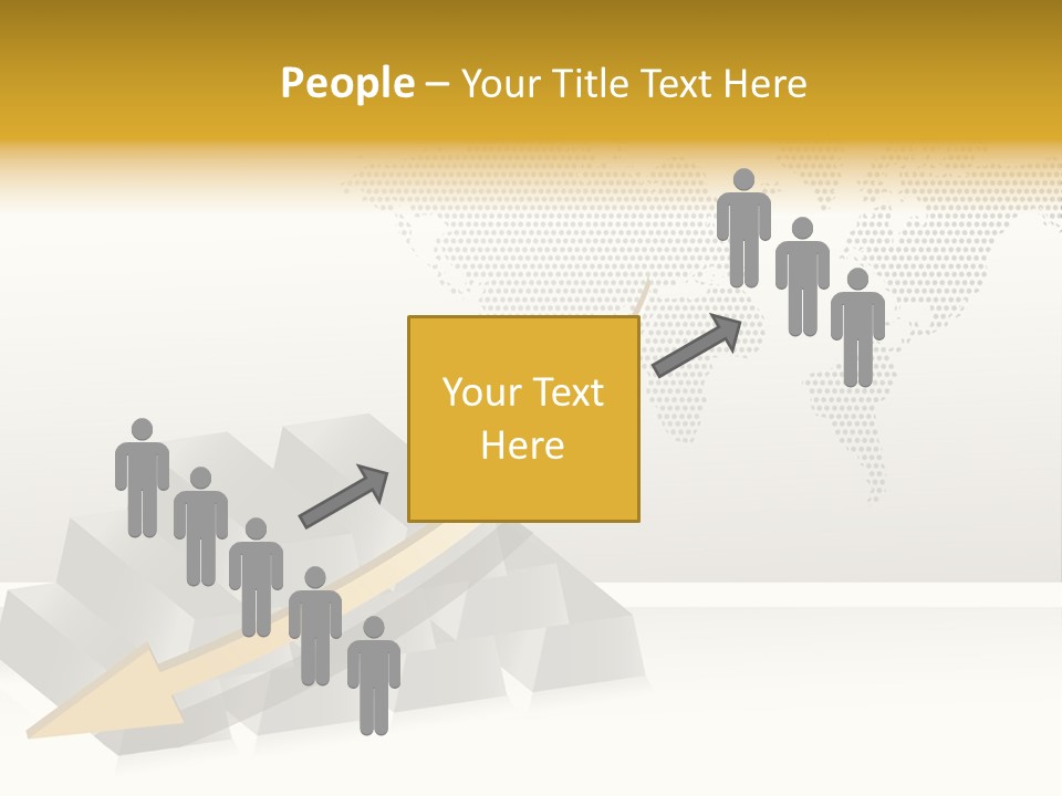 Stock Bar Object PowerPoint Template