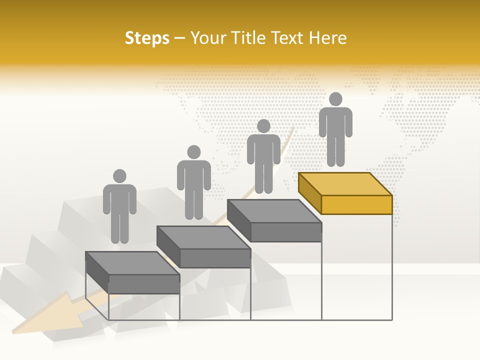 Stock Bar Object PowerPoint Template