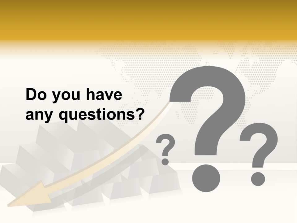 Stock Bar Object PowerPoint Template