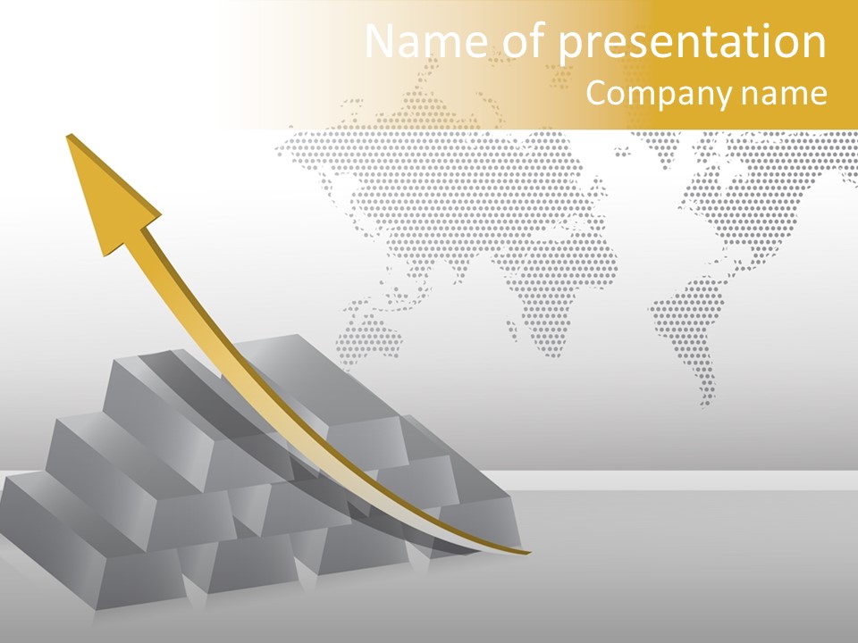 Profit Riches Upwards PowerPoint Template