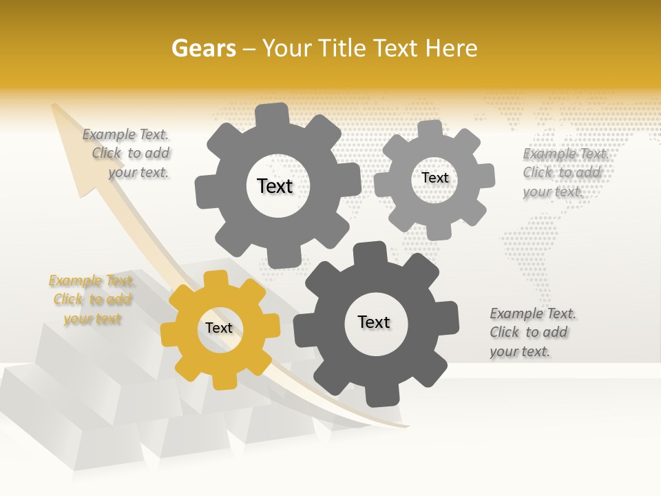 Profit Riches Upwards PowerPoint Template