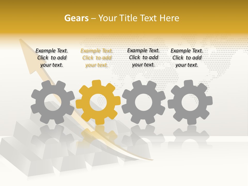 Profit Riches Upwards PowerPoint Template