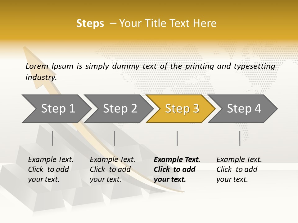 Profit Riches Upwards PowerPoint Template