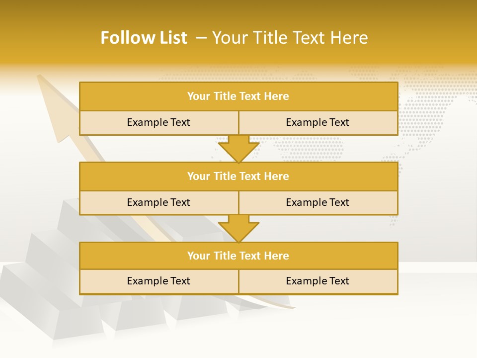 Profit Riches Upwards PowerPoint Template