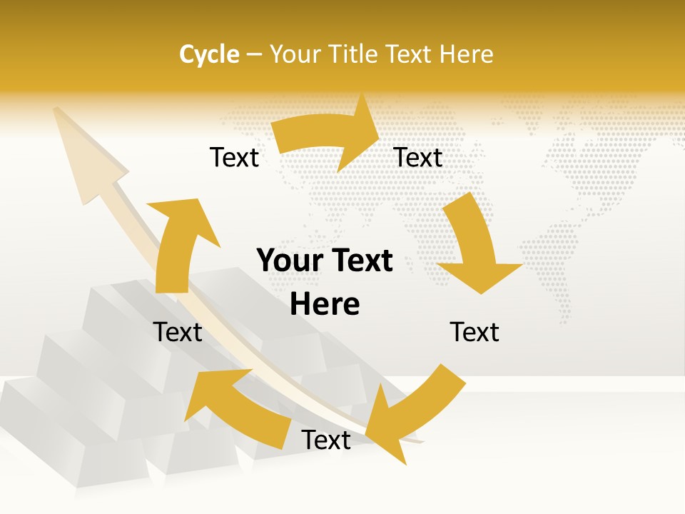Profit Riches Upwards PowerPoint Template
