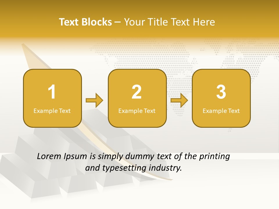 Profit Riches Upwards PowerPoint Template