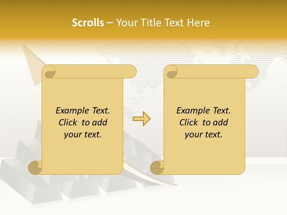 Profit Riches Upwards PowerPoint Template