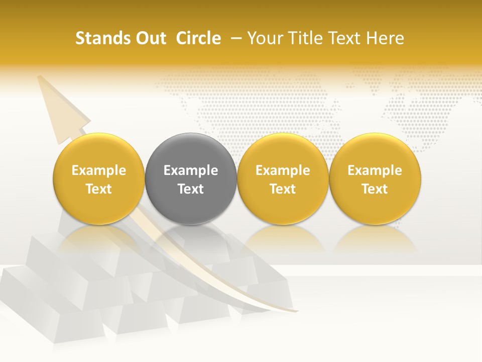 Profit Riches Upwards PowerPoint Template