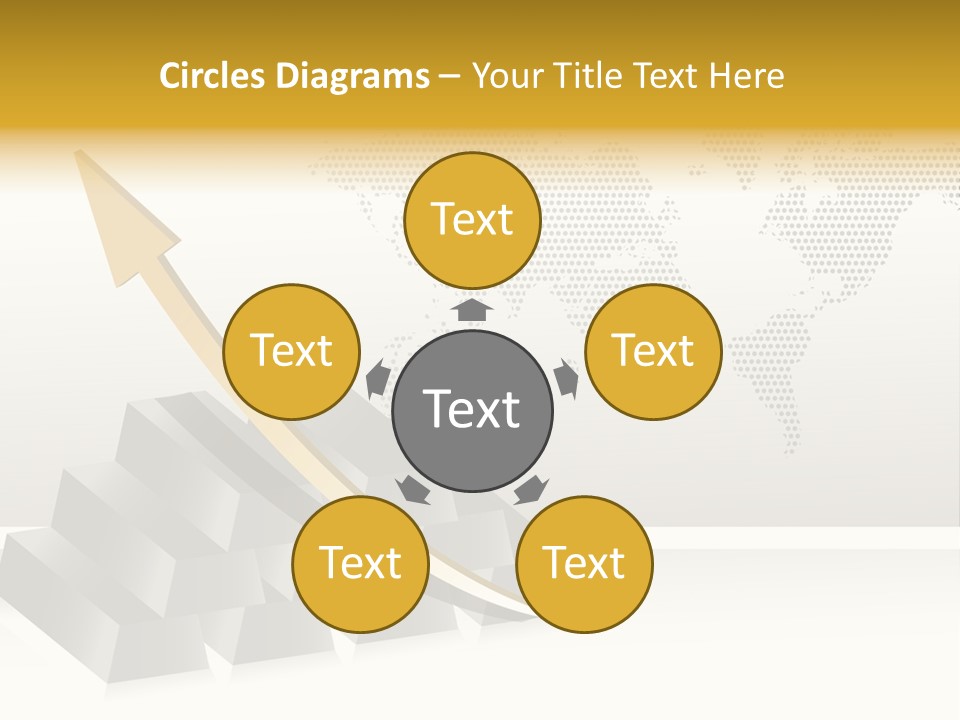 Profit Riches Upwards PowerPoint Template