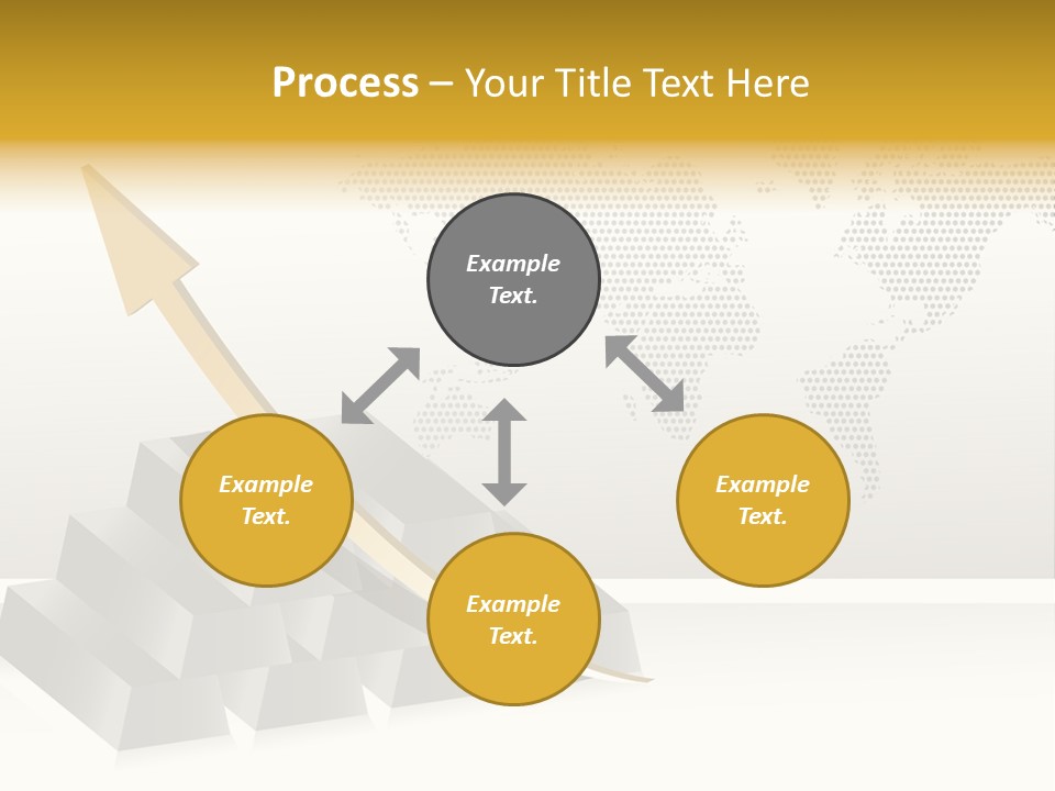 Profit Riches Upwards PowerPoint Template