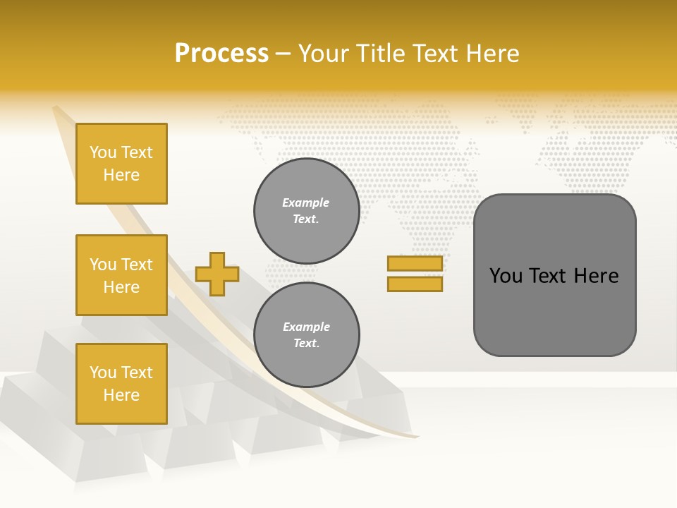 Profit Riches Upwards PowerPoint Template