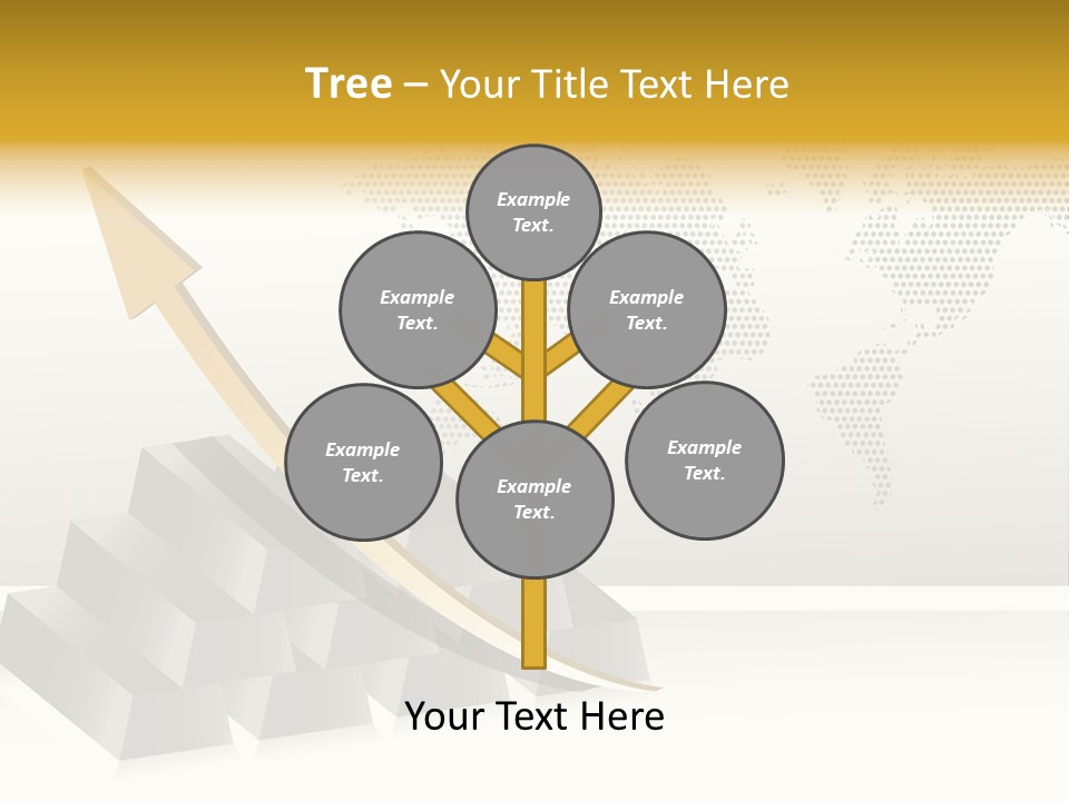Profit Riches Upwards PowerPoint Template