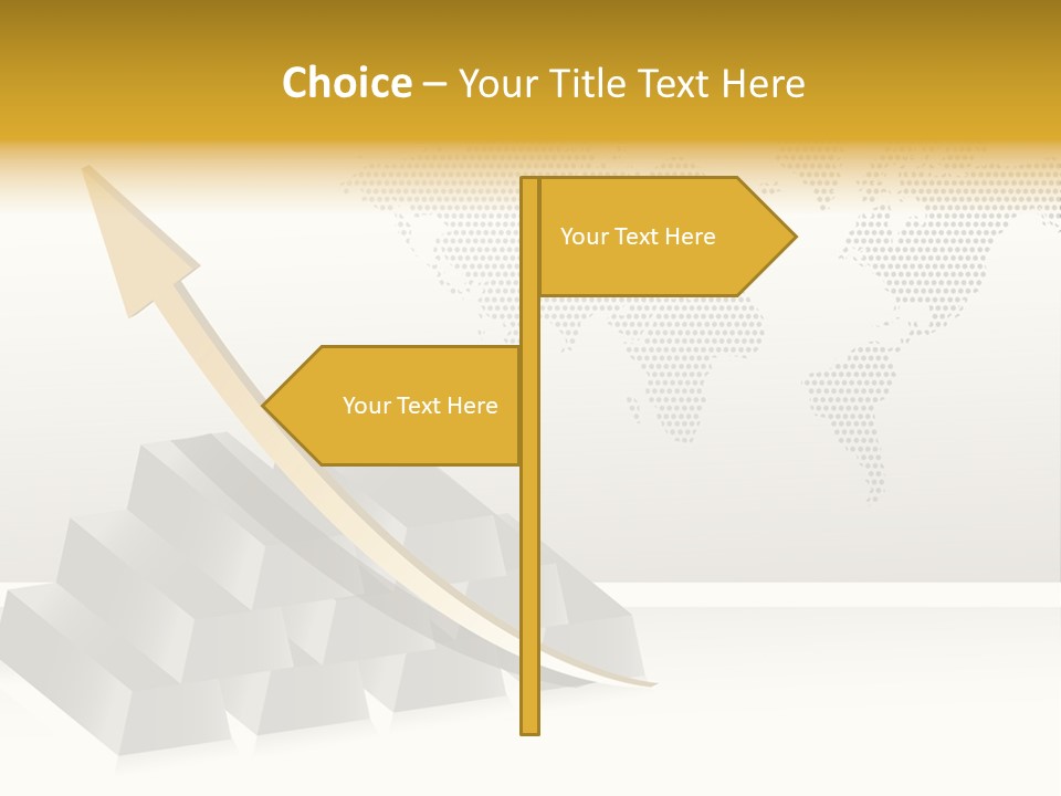 Profit Riches Upwards PowerPoint Template