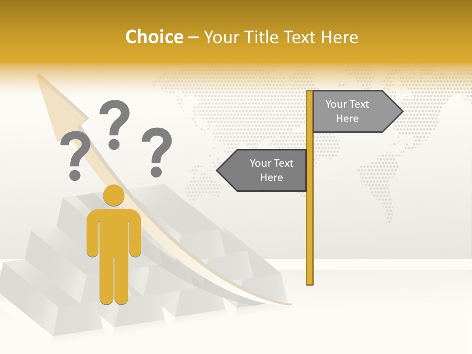 Profit Riches Upwards PowerPoint Template