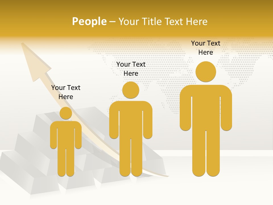 Profit Riches Upwards PowerPoint Template