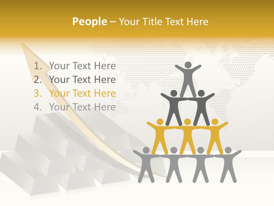 Profit Riches Upwards PowerPoint Template