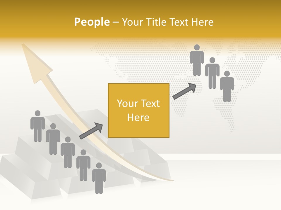 Profit Riches Upwards PowerPoint Template