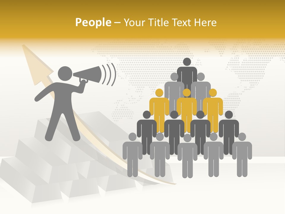 Profit Riches Upwards PowerPoint Template