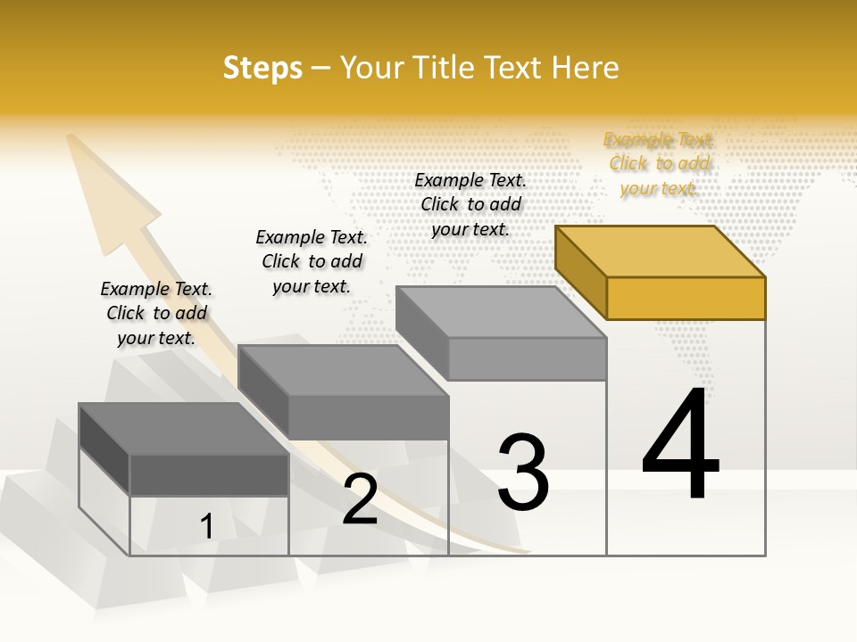 Profit Riches Upwards PowerPoint Template