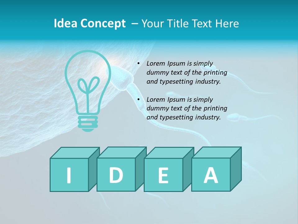 Microscope Microscopic Medical PowerPoint Template