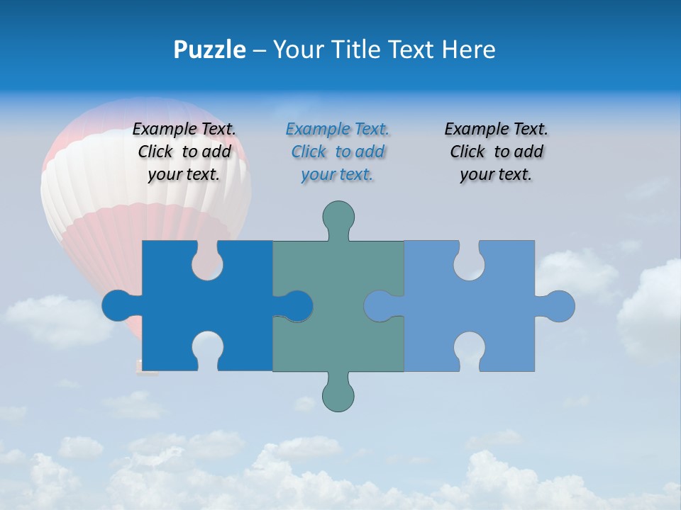 Above Travel Three PowerPoint Template