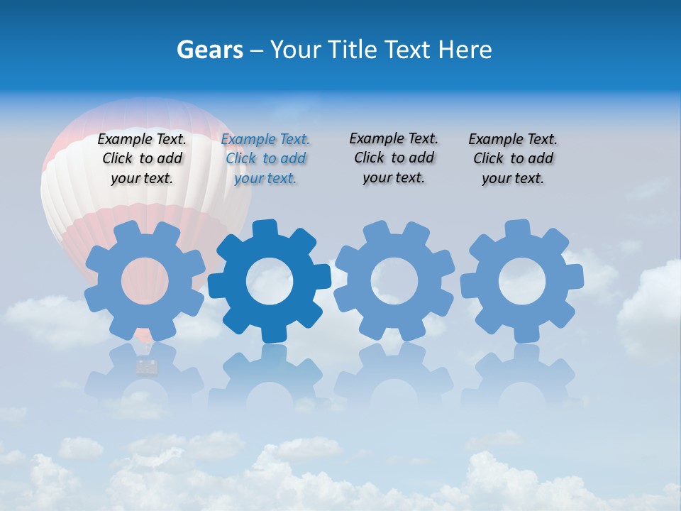 Above Travel Three PowerPoint Template