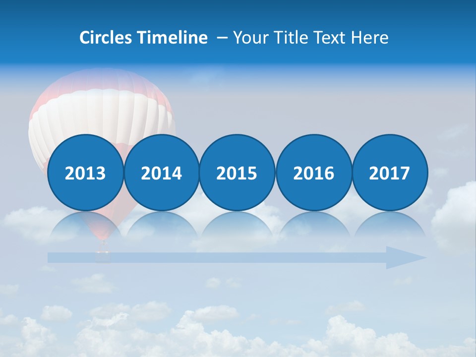 Above Travel Three PowerPoint Template