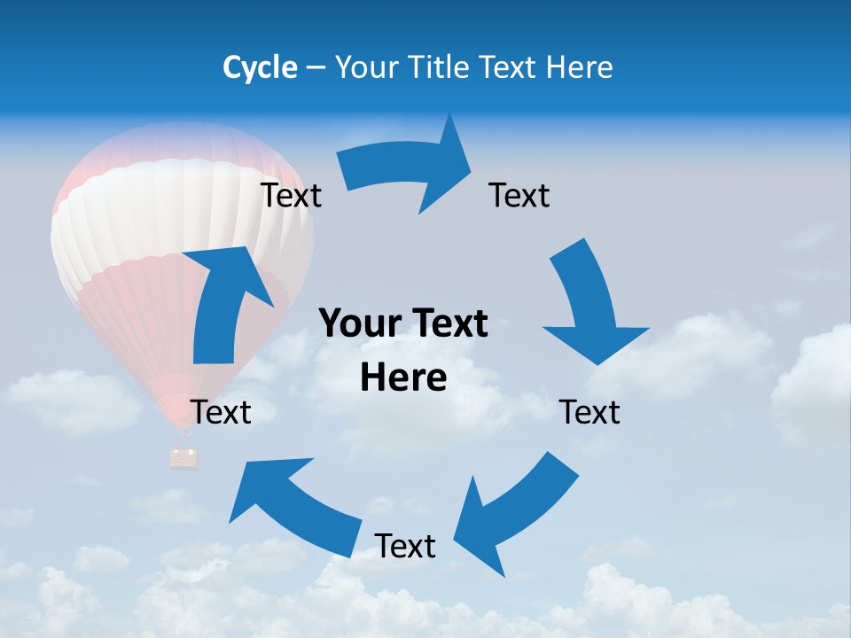 Above Travel Three PowerPoint Template