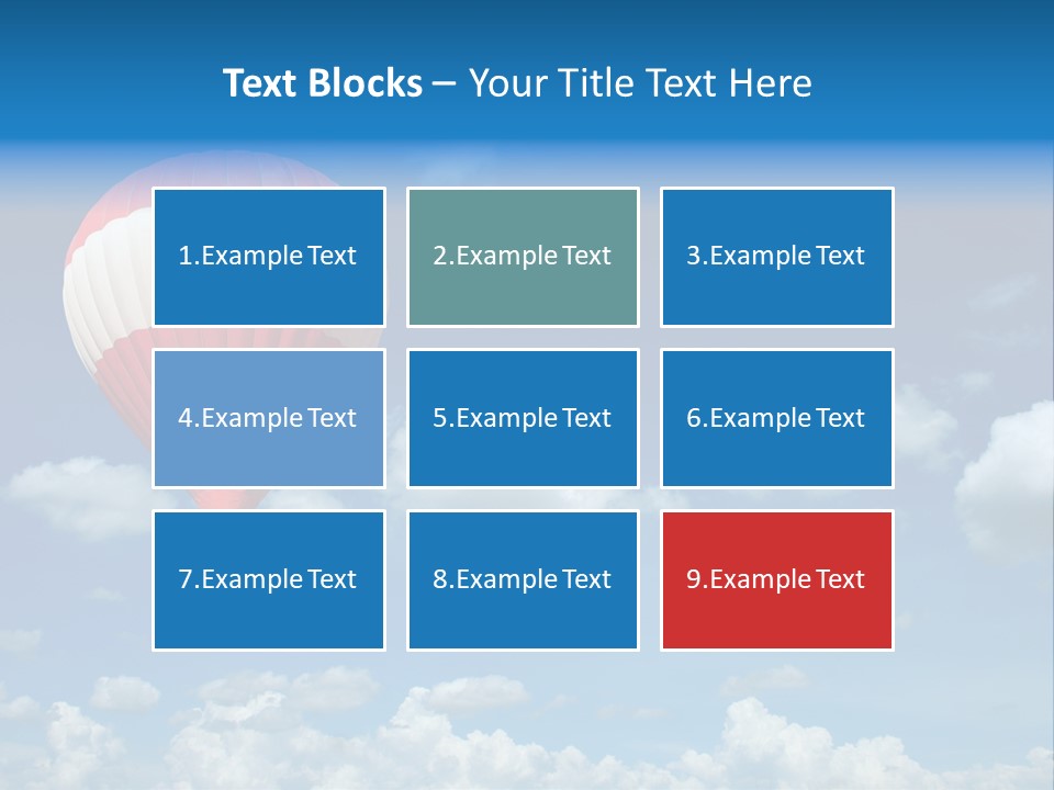 Above Travel Three PowerPoint Template