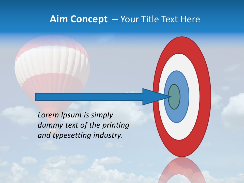 Above Travel Three PowerPoint Template